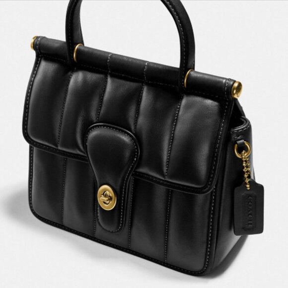 Coach Willis Top Handle 18 - Picture 1 of 15